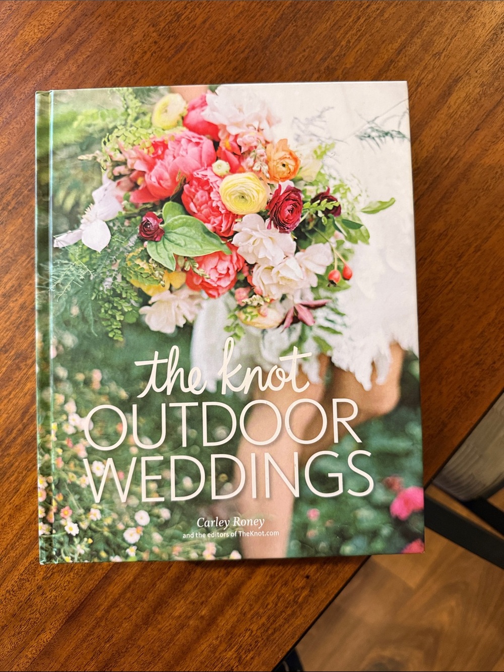 Outdoor Weddings Hardcover - Multicolor Floral Cover